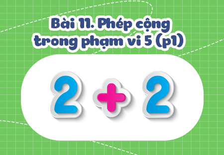 Bài 1. Phép cộng trong phạm vi 5 (Phần 1)