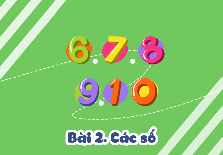 Bài 2. Các số 6, 7, 8, 9, 10