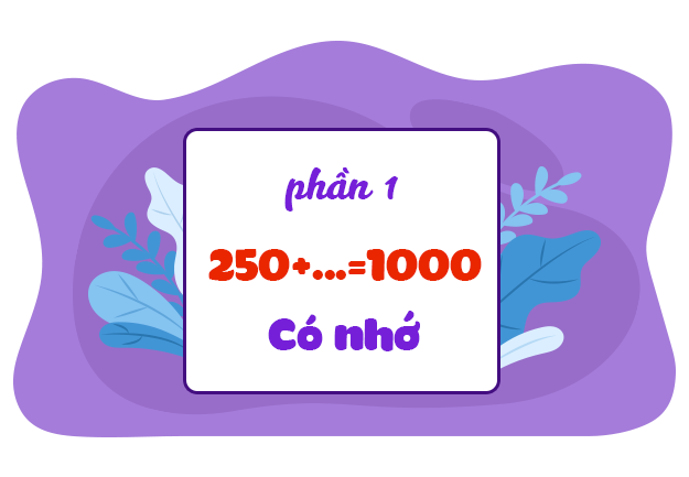 Bài 03. Phép cộng trong phạm vi 1000 (có nhớ) (P1)