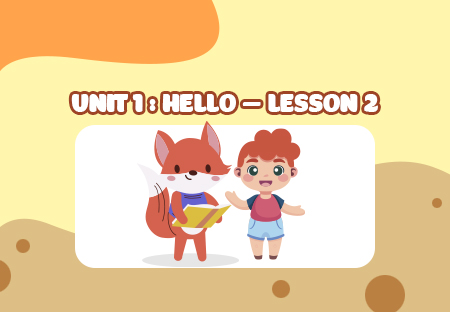 Unit 1: Hello - Lesson 2