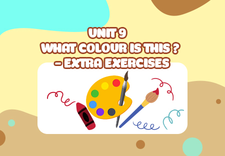 Unit 9: What colour is this? - Extra Exercises