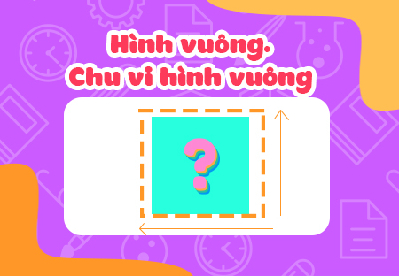 Hình vuông. Chu vi hình vuông.