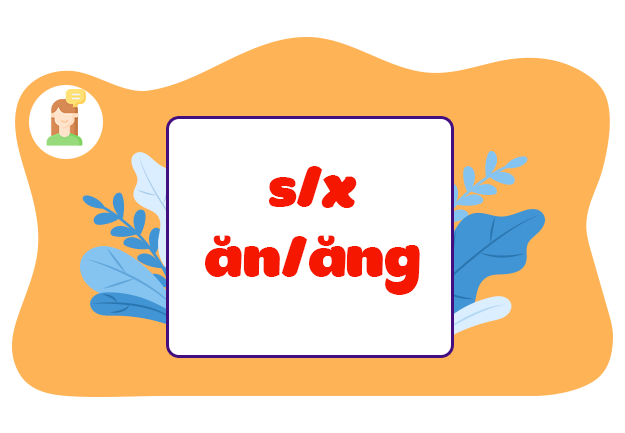 Nghe - viết: Mười năm cõng bạn đi học. Phân biệt s/x, ăn/ăng