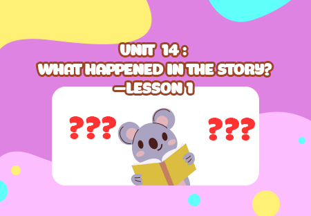 Unit 14: What happened in the story? - Lesson 1