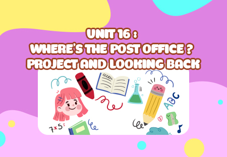 Unit 16: Where's the post office? - Project and Looking back