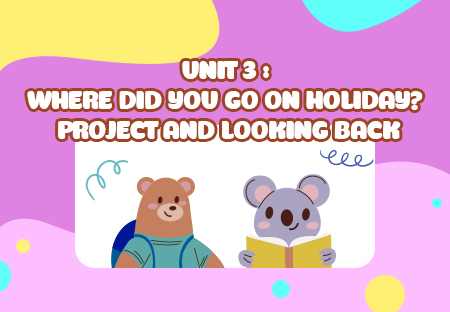 Unit 3: Where did you go on holiday? - Project and Looking back