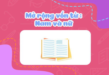 Mở rộng vốn từ: Nam và nữ (Phần 1)