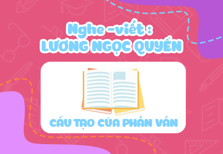Nghe - viết: Lương Ngọc Quyến. Cấu tạo của phần vần