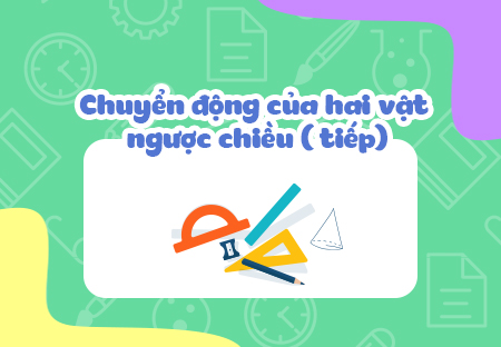 Chuyển động của hai vật cùng chiều (tiếp)